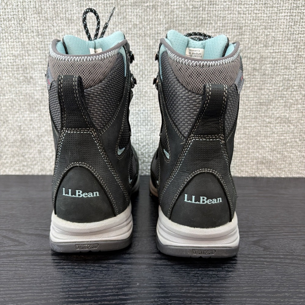 LL Bean Women's Primaloft Insulated Boots Sz 6.5 M‎ TEK 2.5 Waterproof Black - Picture 2 of 14